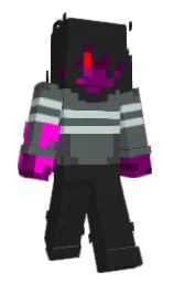 shark and corduroy Minecraft skin — Slim model — first worn by Lightsword2916