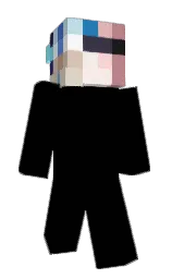 oriental pink and provincial pink Minecraft skin — Slim model — first worn by Zuarig