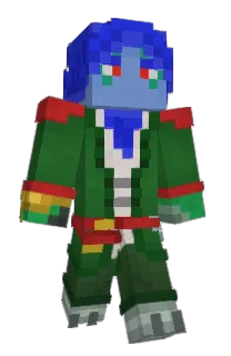Front of halomanis's skin