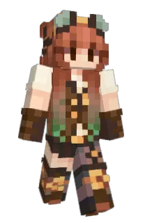 Front of NyxBinary's skin
