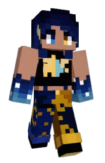 Front of AstralArcana's skin