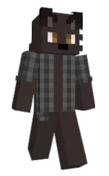 woody brown and tundora Minecraft skin — Slim model