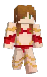 dairy cream and mandys pink Minecraft skin — Classic model