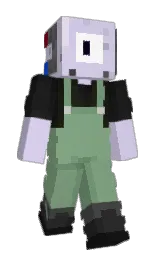 ScrimGrim's Minecraft skin wearing the Migrator cape