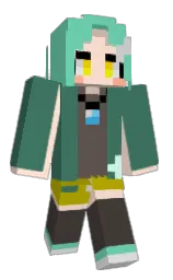 Slim Minecraft skin