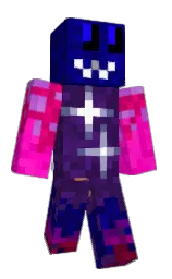 navy blue and jagger Minecraft skin — Classic model