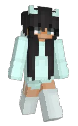 DeeMari's Minecraft skin wearing the Migrator cape