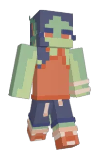 Front of Minecraft skin