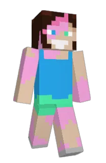 Front of RubberCrowy's skin