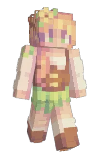 Front of Minecraft skin