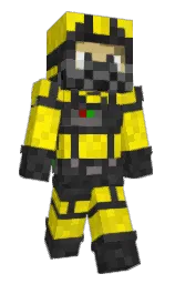 lemon and laser Minecraft skin — Slim model — first worn by Jflair