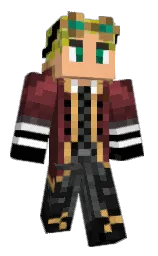 cocoa bean and black Minecraft skin — Classic model