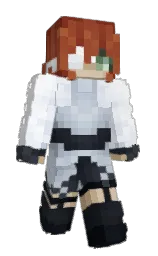 mystic and athens gray Minecraft skin — Slim model — first worn by contentsys_