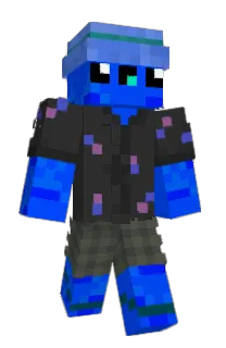 Front of ScroPrax's skin