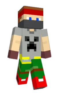 Front of Minecraft skin