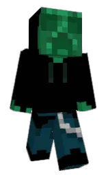 black and tarawera Minecraft skin — Classic model
