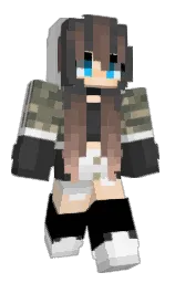 mine shaft and cape cod Minecraft skin — Slim model