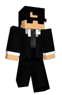 Front of Glitchmittel's skin