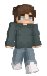 Moies's Minecraft skin wearing the Menace cape