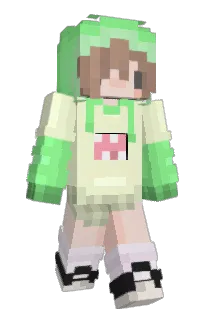 Front of MilkMah's skin