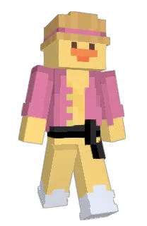 Front of ducktd's skin