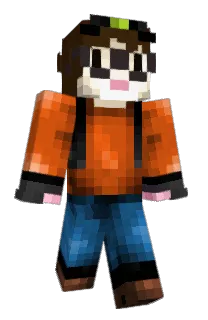 Front of Loukada's skin