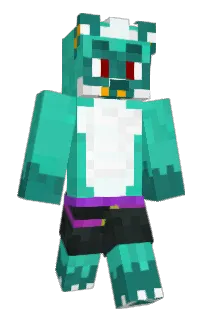Front of Bactover's skin