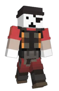 Front of ourplee's skin