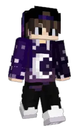 Time32100's Minecraft skin wearing the 15th Anniversary cape
