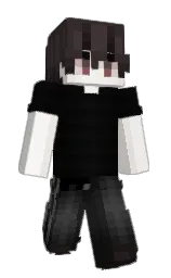 Leaf_Xin's Minecraft skin wearing the Pan cape