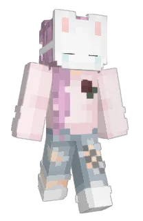 Front of Haganori's skin