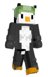 luv1s's Minecraft skin wearing the Migrator cape