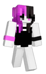 Difixed's Minecraft skin wearing the Moonlight Trail cape