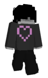 mine shaft and cod gray Minecraft skin — Slim model