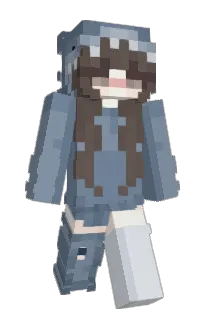 Front of aahhbee's skin