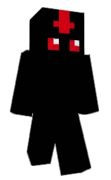black and monza Minecraft skin — Classic model — first worn by mv1forever