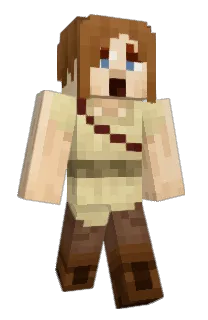 Front of Kayphooey's skin