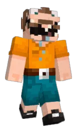 Deserosic's Minecraft skin wearing the Migrator cape