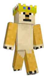 bossdogcopper's Minecraft skin wearing the Migrator cape