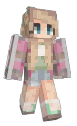 Back of Dorathee's skin