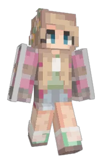 Front of Dorathee's skin