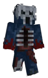 Back of Minecraft skin