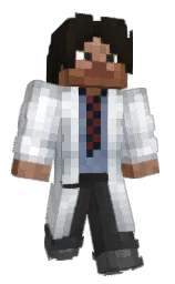 zeus and athens gray Minecraft skin — Classic model — first worn by haz1cal
