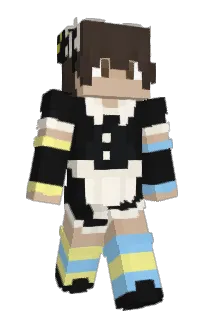 Front of Astuik's skin
