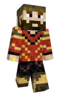 Front of Corianes's skin