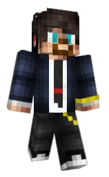 C4rD3l's Minecraft skin wearing the 15th Anniversary cape