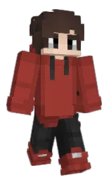 Snipst's Minecraft skin wearing the Founder's cape