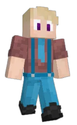 au chico and mandys pink Minecraft skin — Classic model — first worn by MCr0n1n