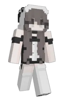 Front of Litzey's skin