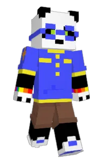 Front of NerdyQwerty's skin